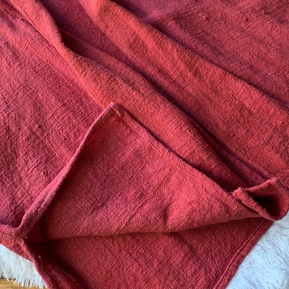 Kioti Vintage Handmade Textured Kimono Styled Boho Minimalist Open Front Top - Picture 15 of 16